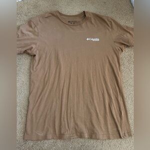 Men’s Columbia PHG brown t-shirt